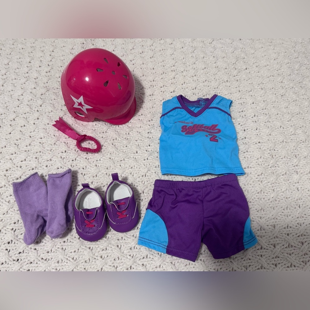 American Girl Softball Outfit